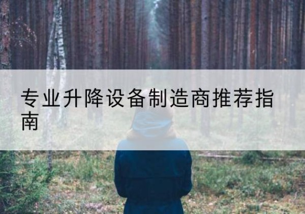 惠农电动剪叉升降平台厂家-专业升降设备制造商推荐指南